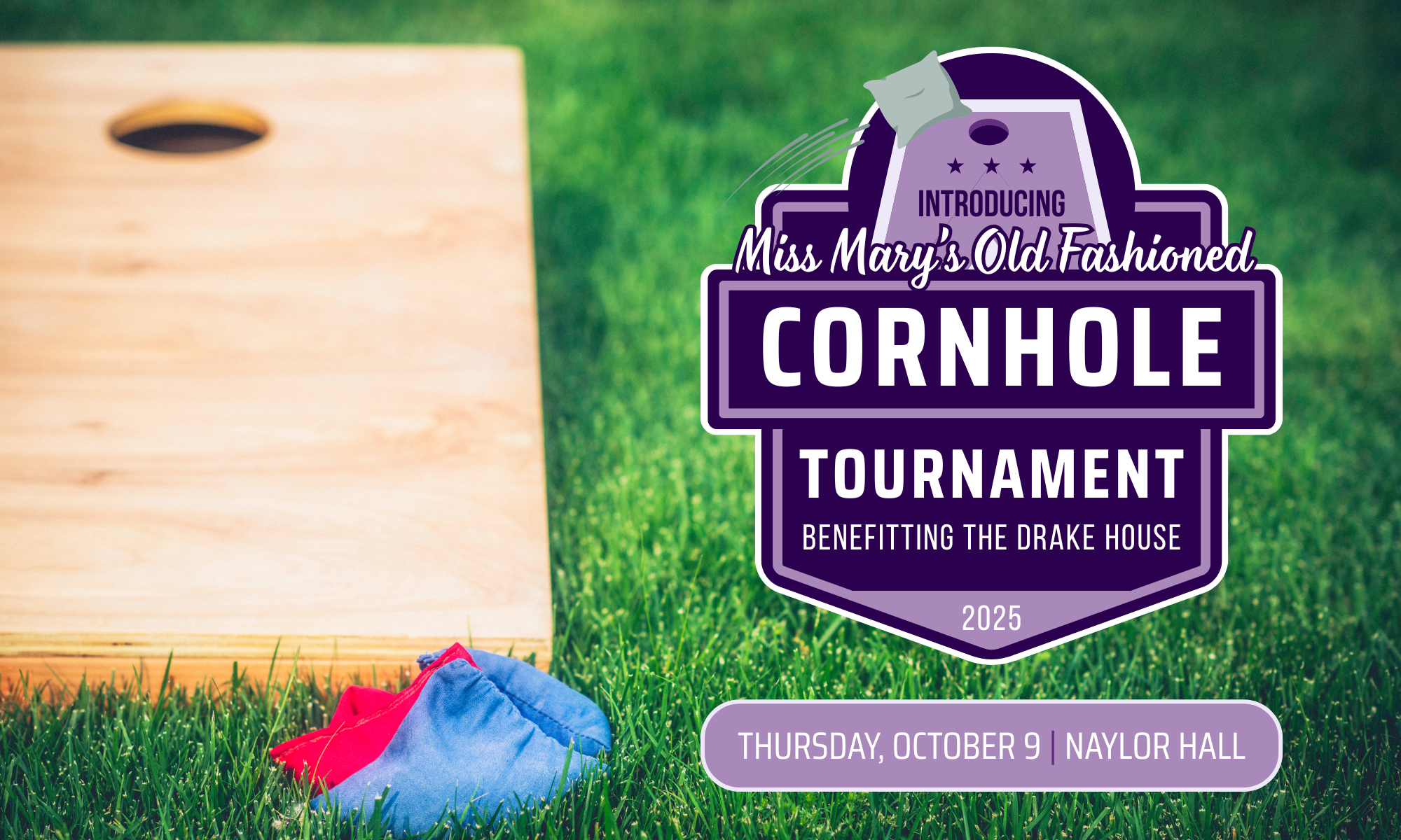 Cornhole 2025 GL Banner